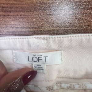 LOFT Soft Cream Women's Trousers
